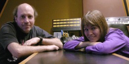 Recoirding projects - Chris and Jody at Cue Recording